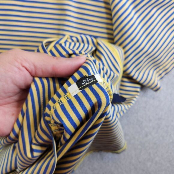 RLX Ralph Lauren Shirt Mens XL Yellow PGA 2022 Southern Hills Golf Performance - Picture 10 of 15